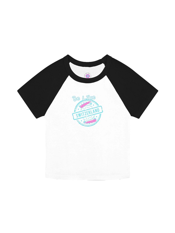 Be like Switzerland Ragland Tee product image (5)