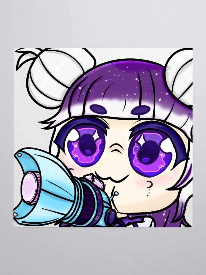 Pew Pew Emote Sticker product image (1)