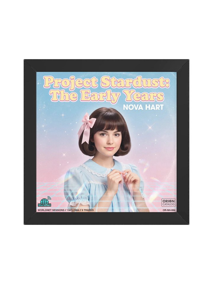 PROJECT STARDUST: THE EARLY YEARS — Framed Album-Cover Wall Art product image (11)