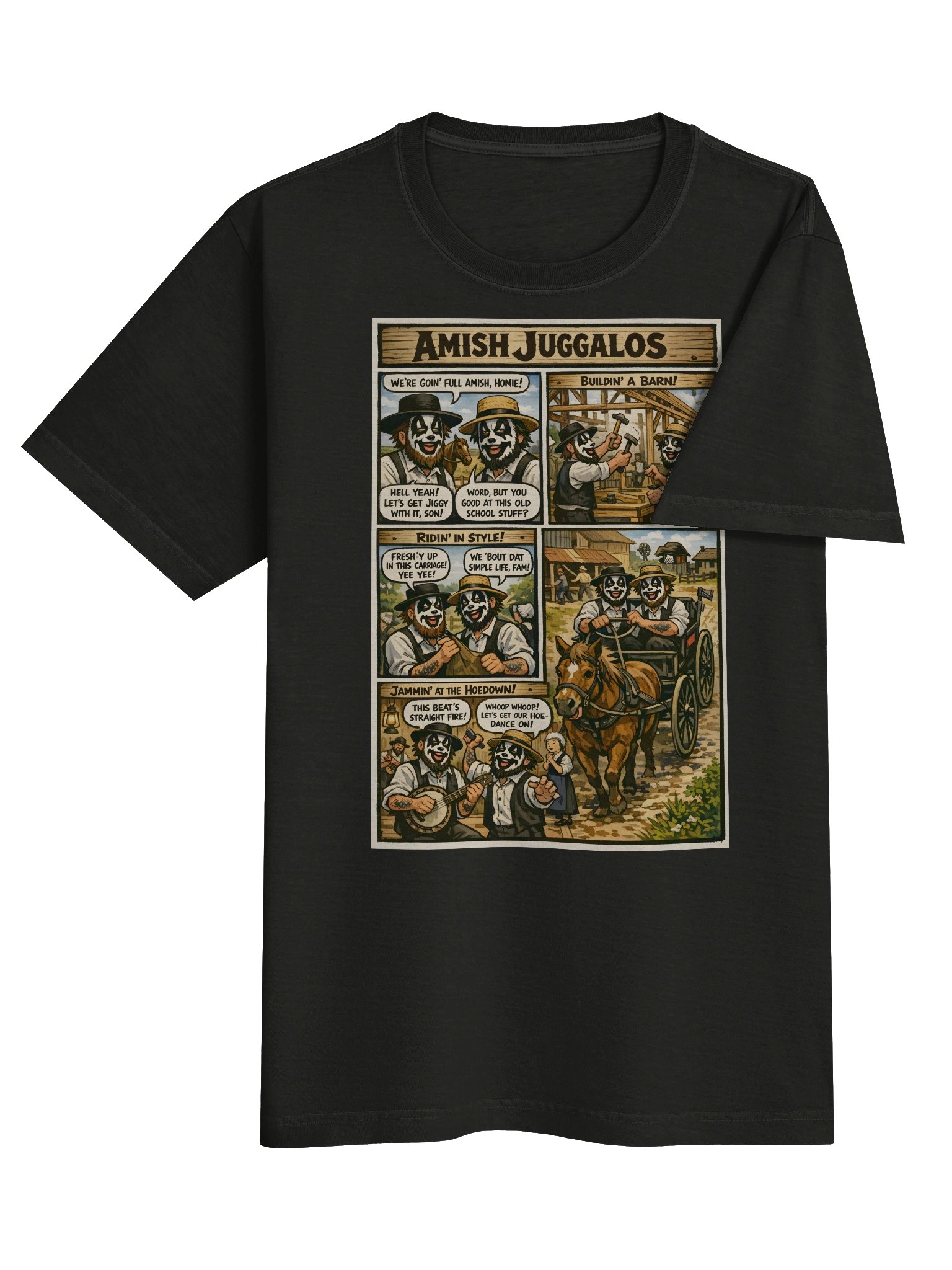 🐴 Amish Juggalos T-Shirt product image (4)