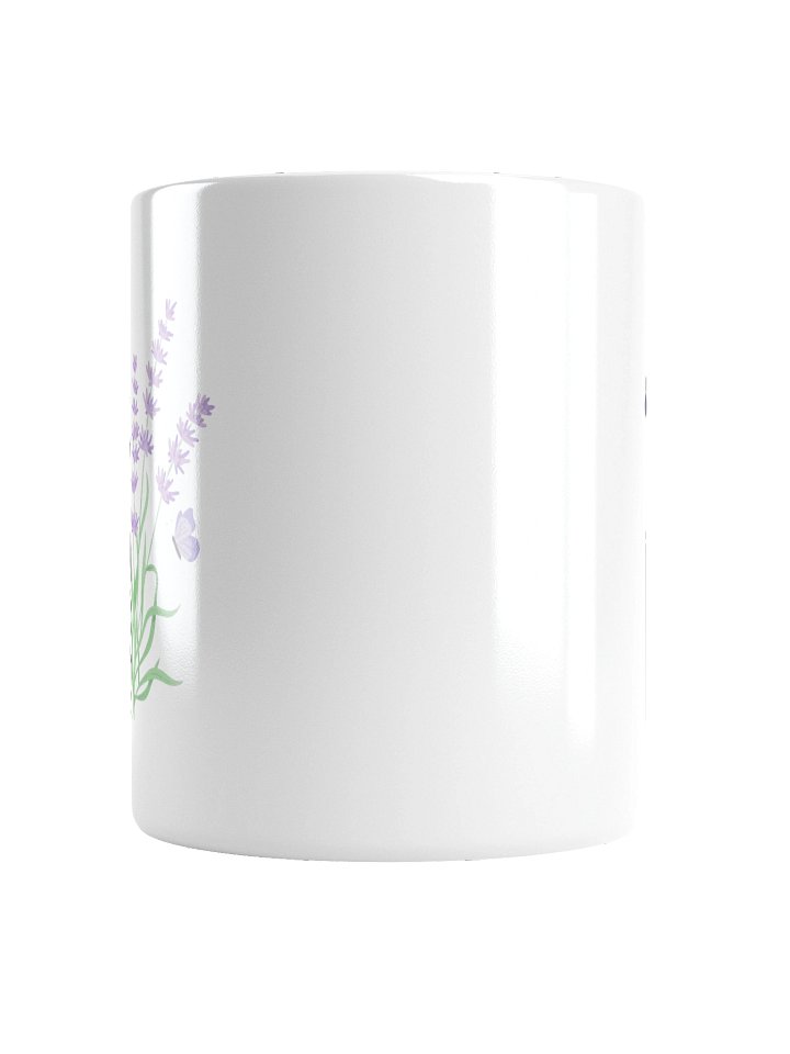 Lavender and Butterfly Floral Coffee Mug product image (4)