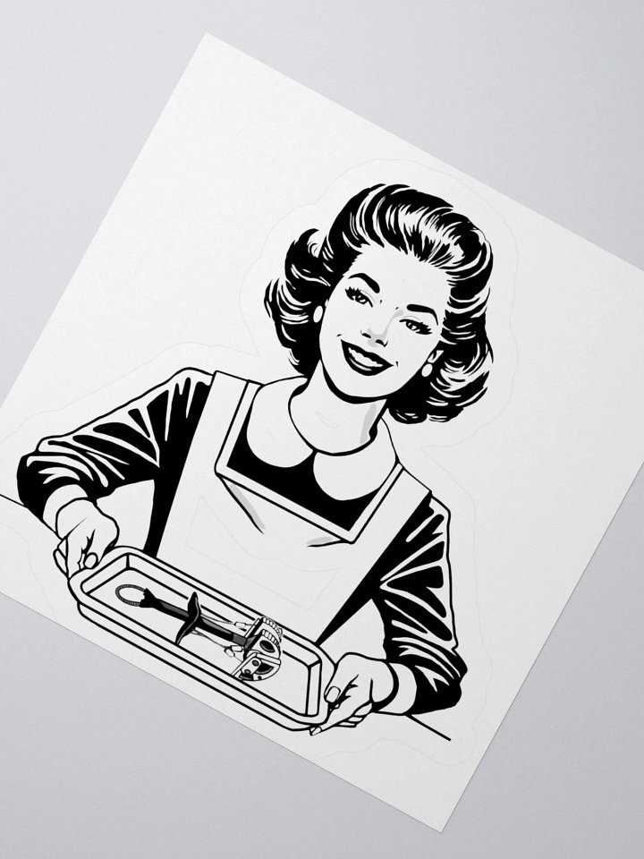 Trad Mom - Kiss Cut Sticker product image (5)