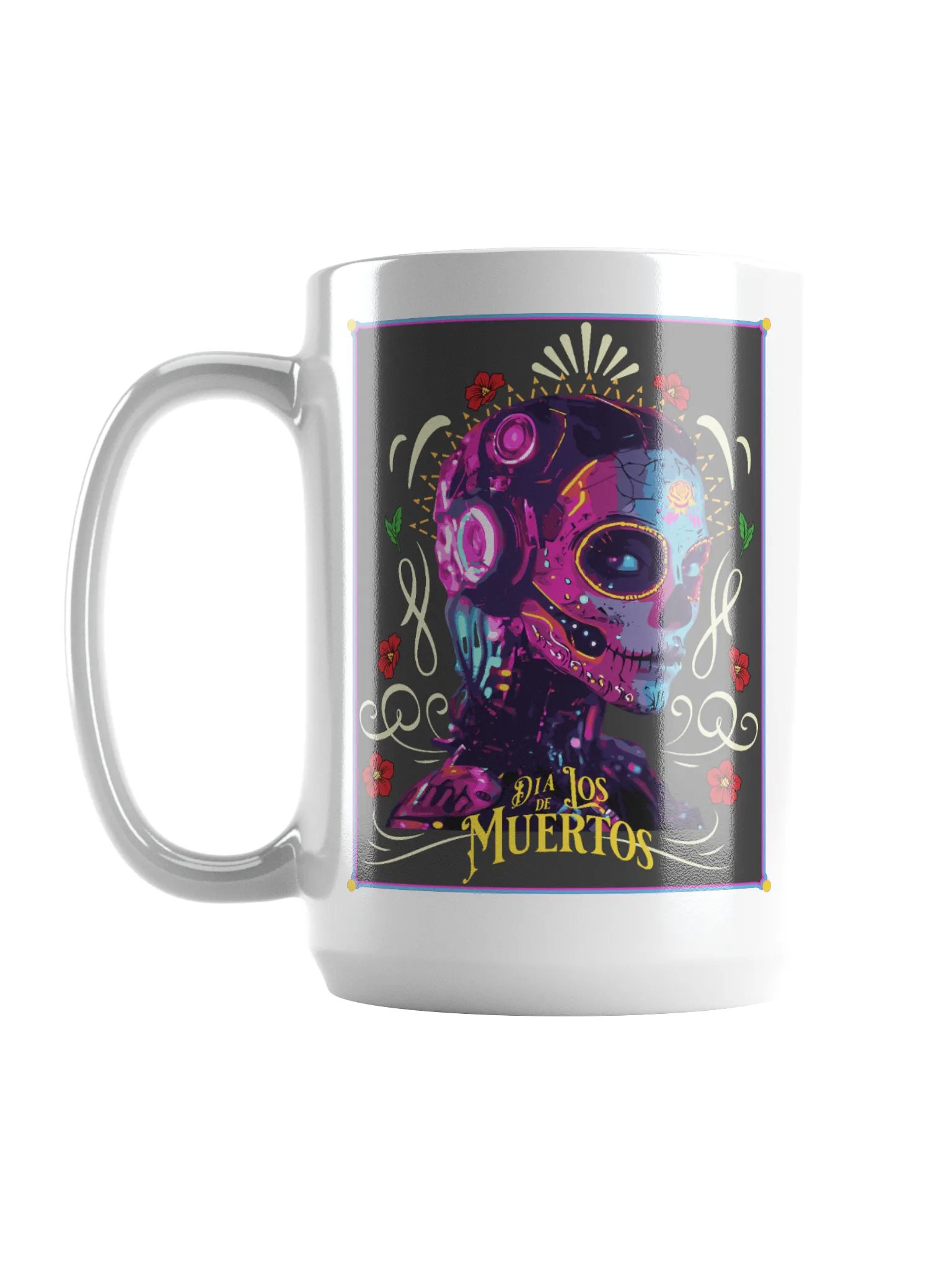Día de los Muertos Skulls Glossy Mug product image (6)