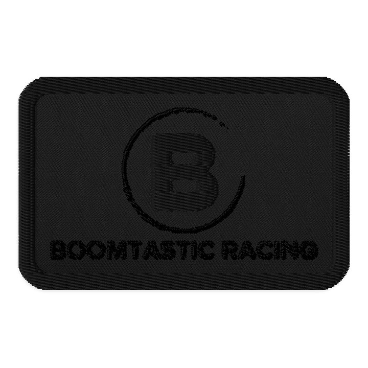 Boomtastic Racing Patch (Blackout) product image (1)