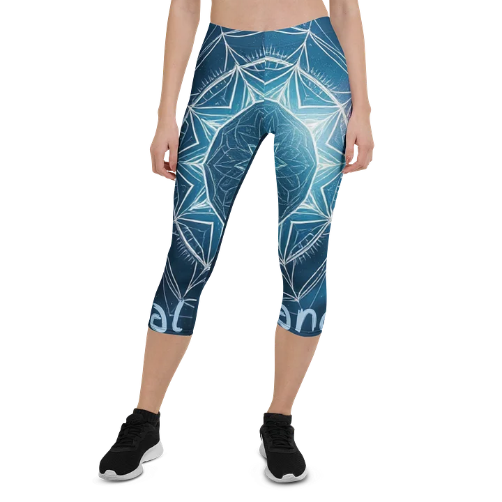 Customizable All-Over Capri Leggings product image (1)