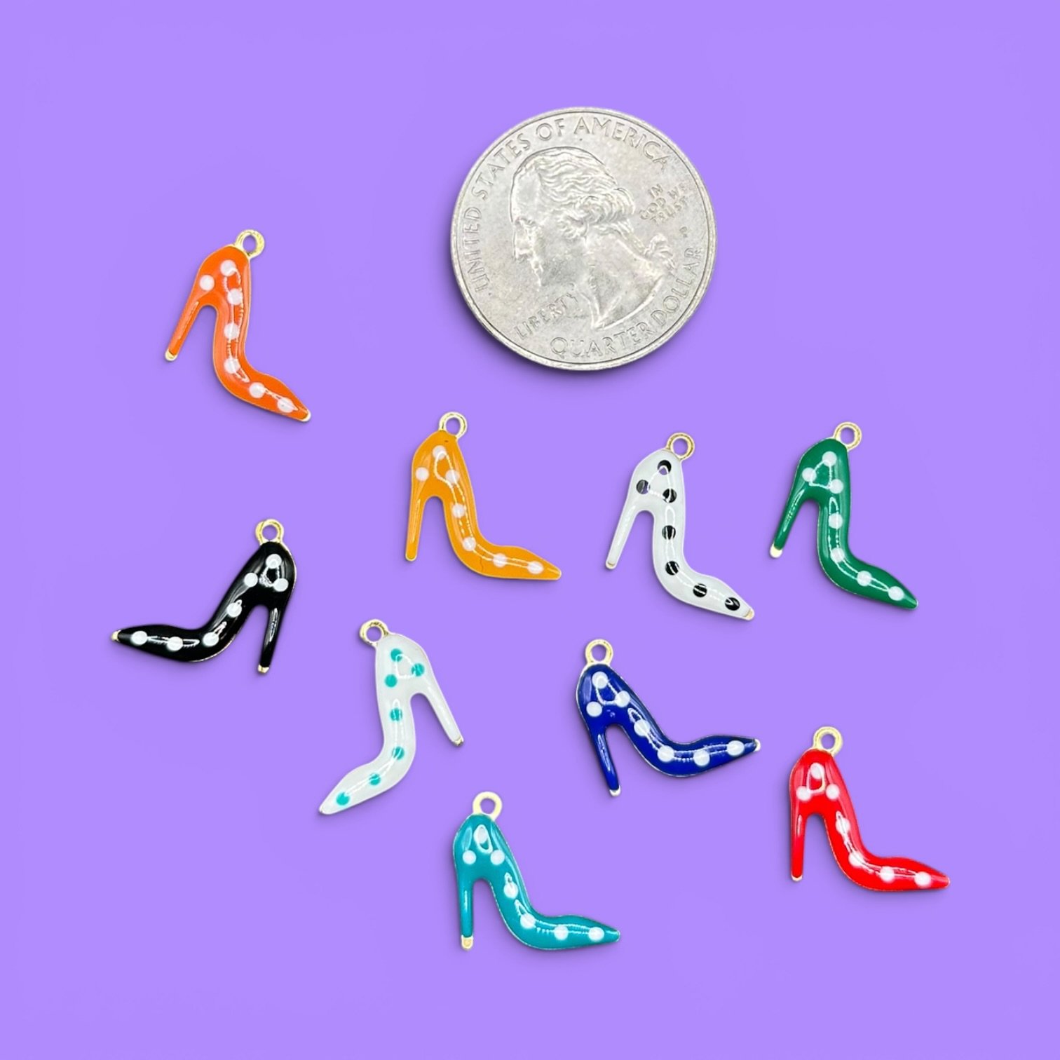 High Heel Pump Shoes Whinny Winners Braid and Bridle Charms for Horses | Little Shop of Ponies product image (2)