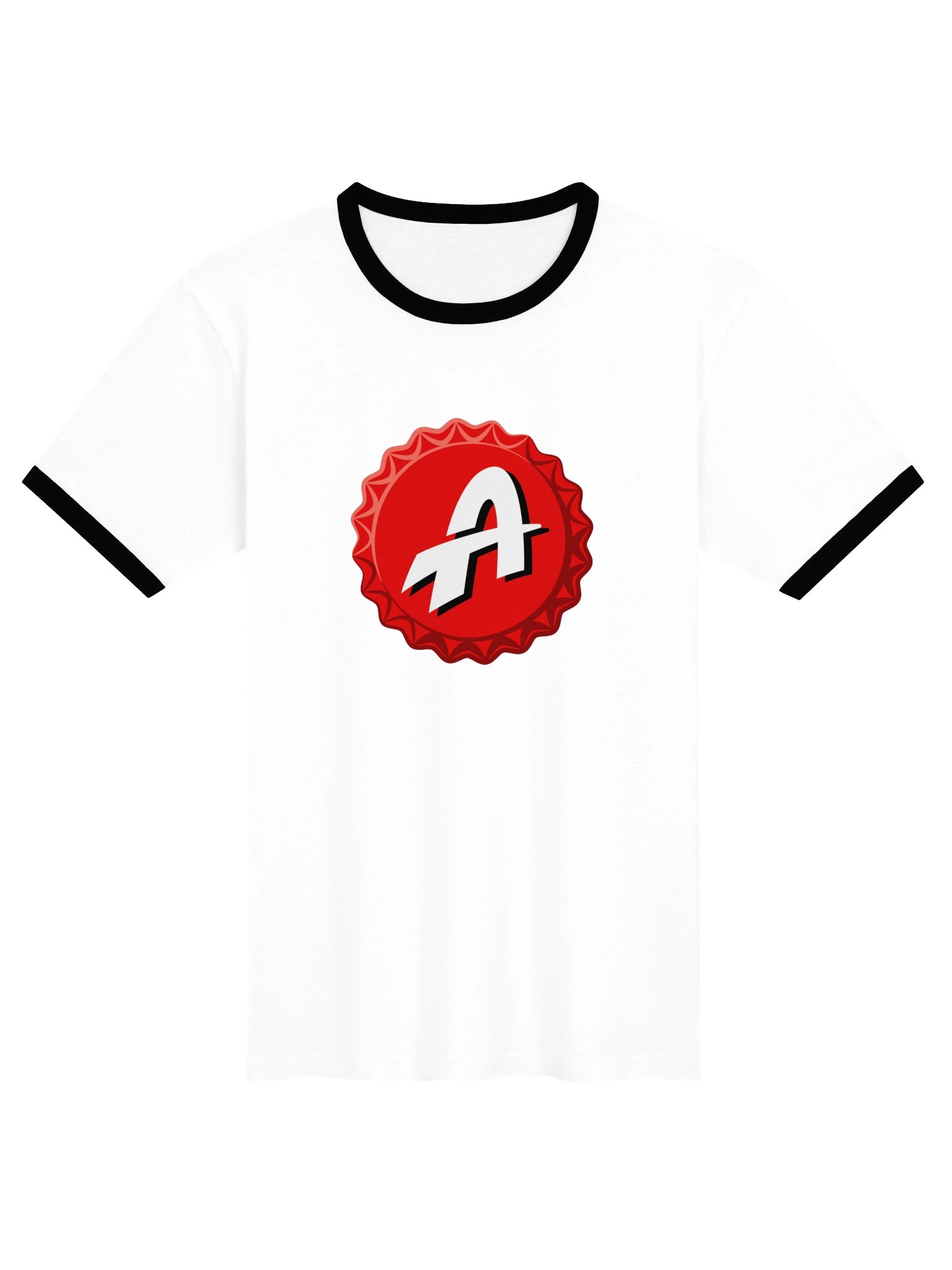 T.A. Bottle Cap (Ringer White/Red) product image (1)