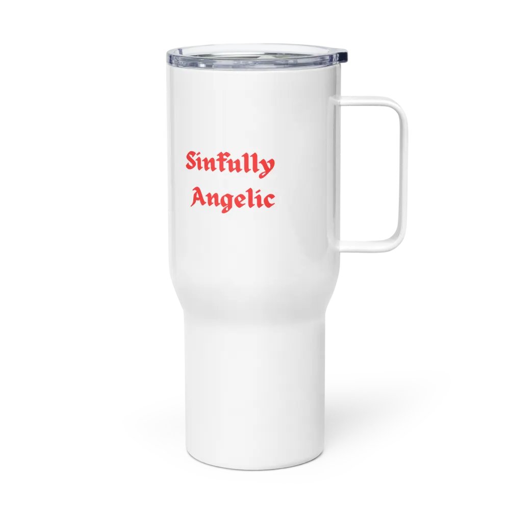 Perfect Heathen Travel Mug with Handle product image (3)