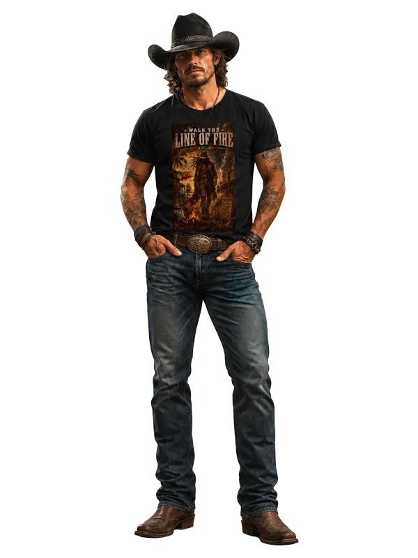 Walk The Line of Fire – Dust & Dreadlocks | Neko Wear+ product image (2)