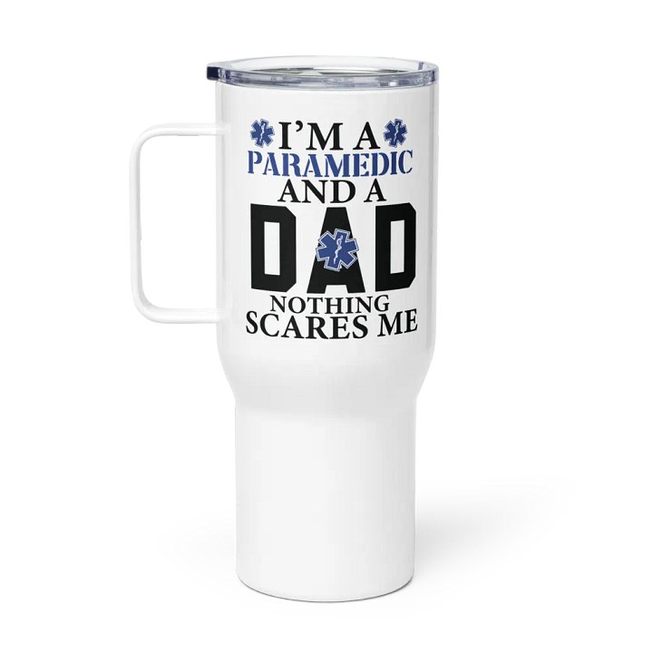 Paramedic Dad - Travel Mug w/ Handle product image (1)