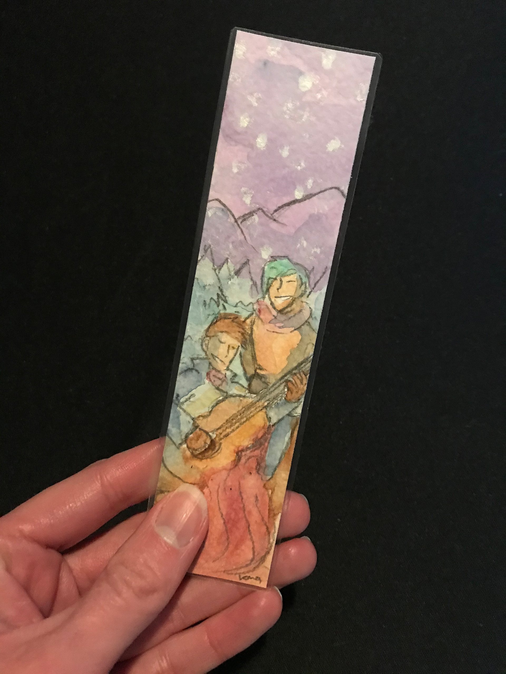 Snowy Music Bookmark product image (2)