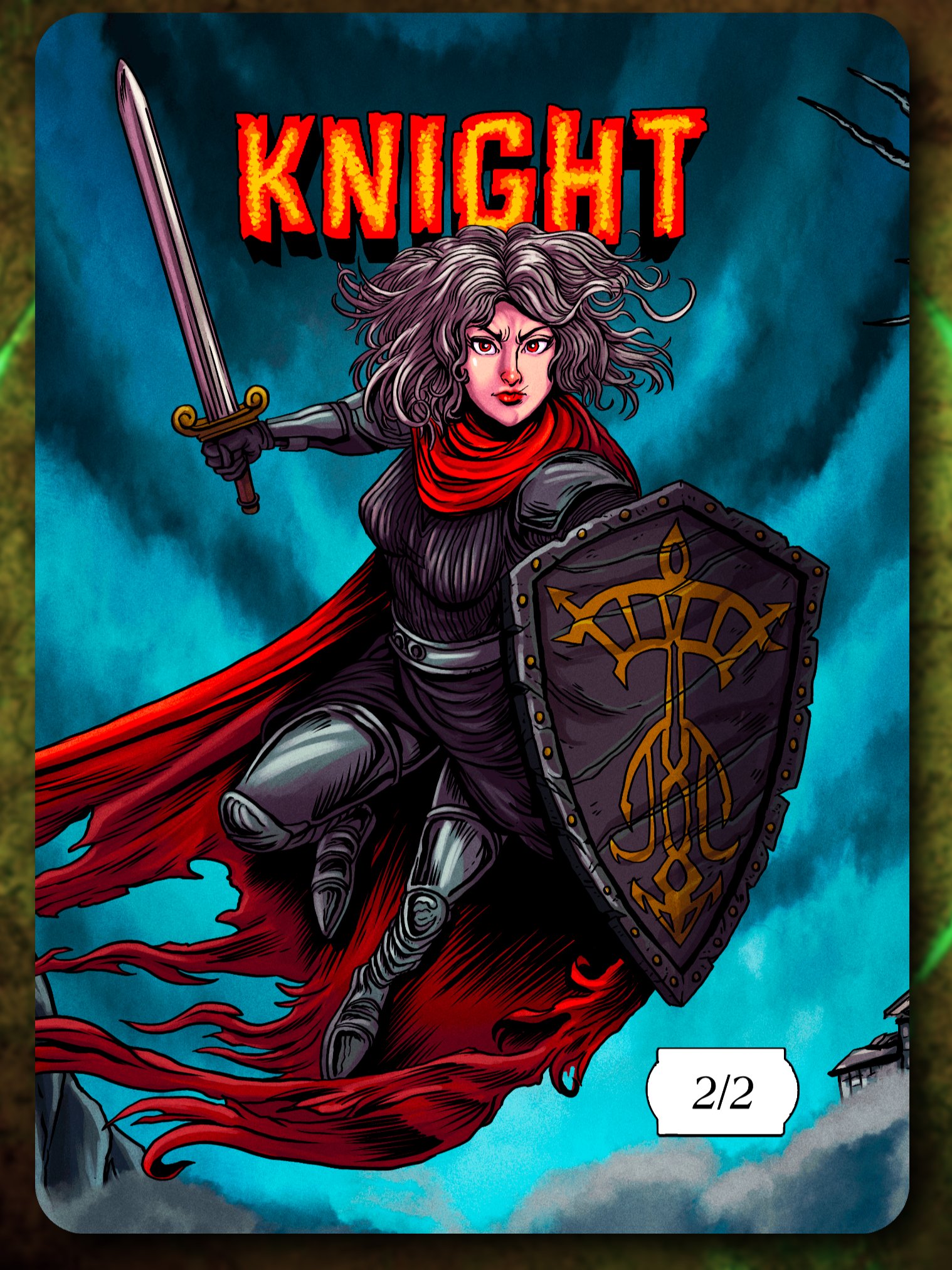 Knight 2/2 Full Art Token product image (1)
