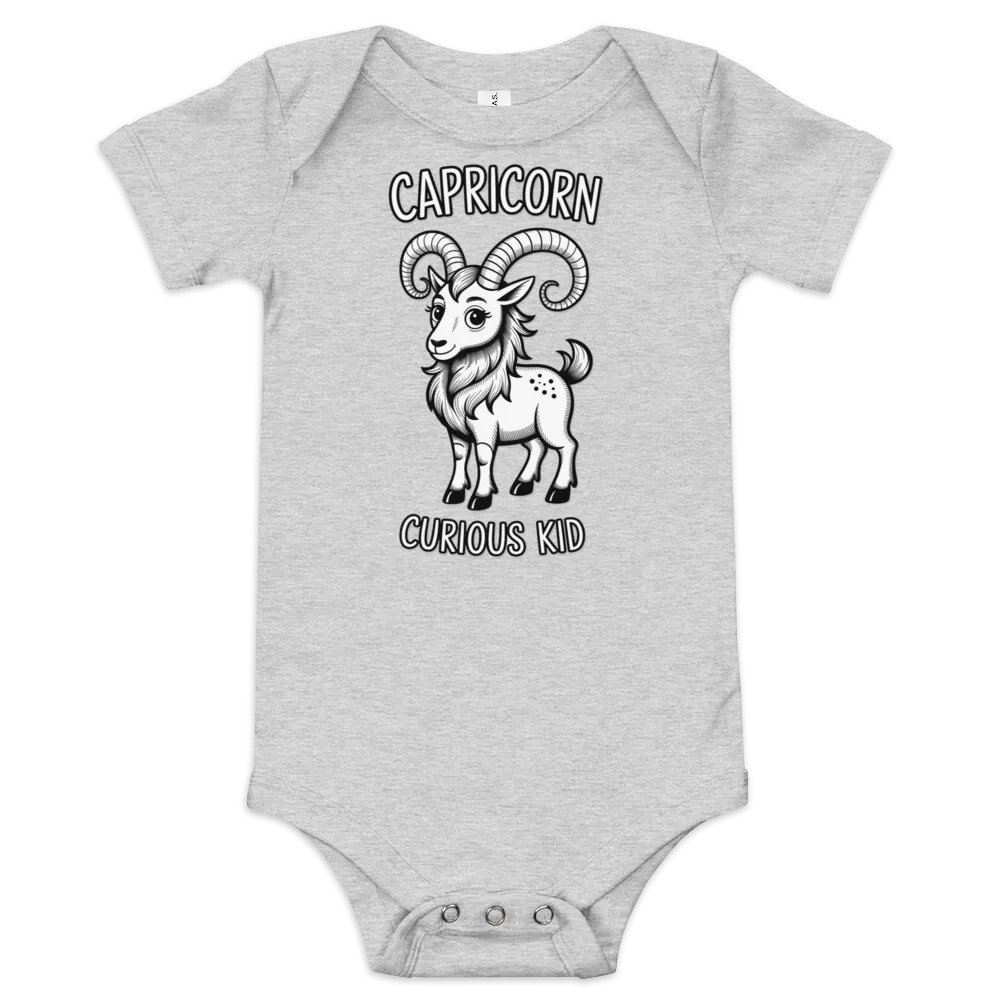 Curious Kid Capricorn Onesie product image (4)