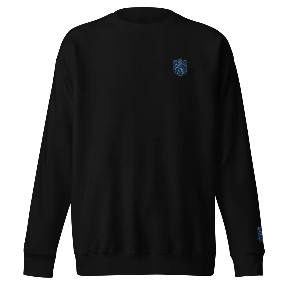 Red Regal Crest Cotton Sweatshirt product image (1)