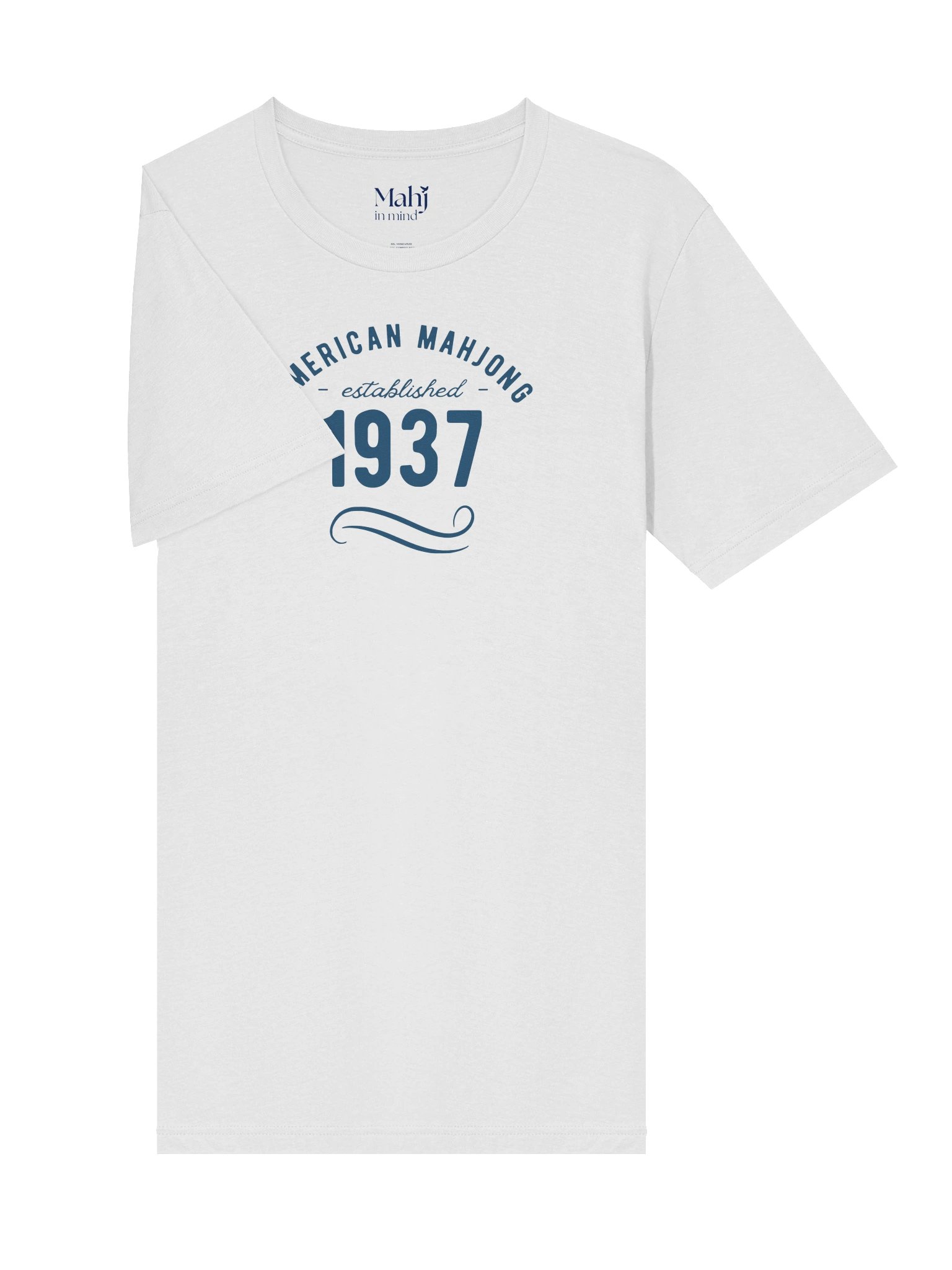 American Mahjong 1937 Vintage Blue Emblem Tee product image (5)