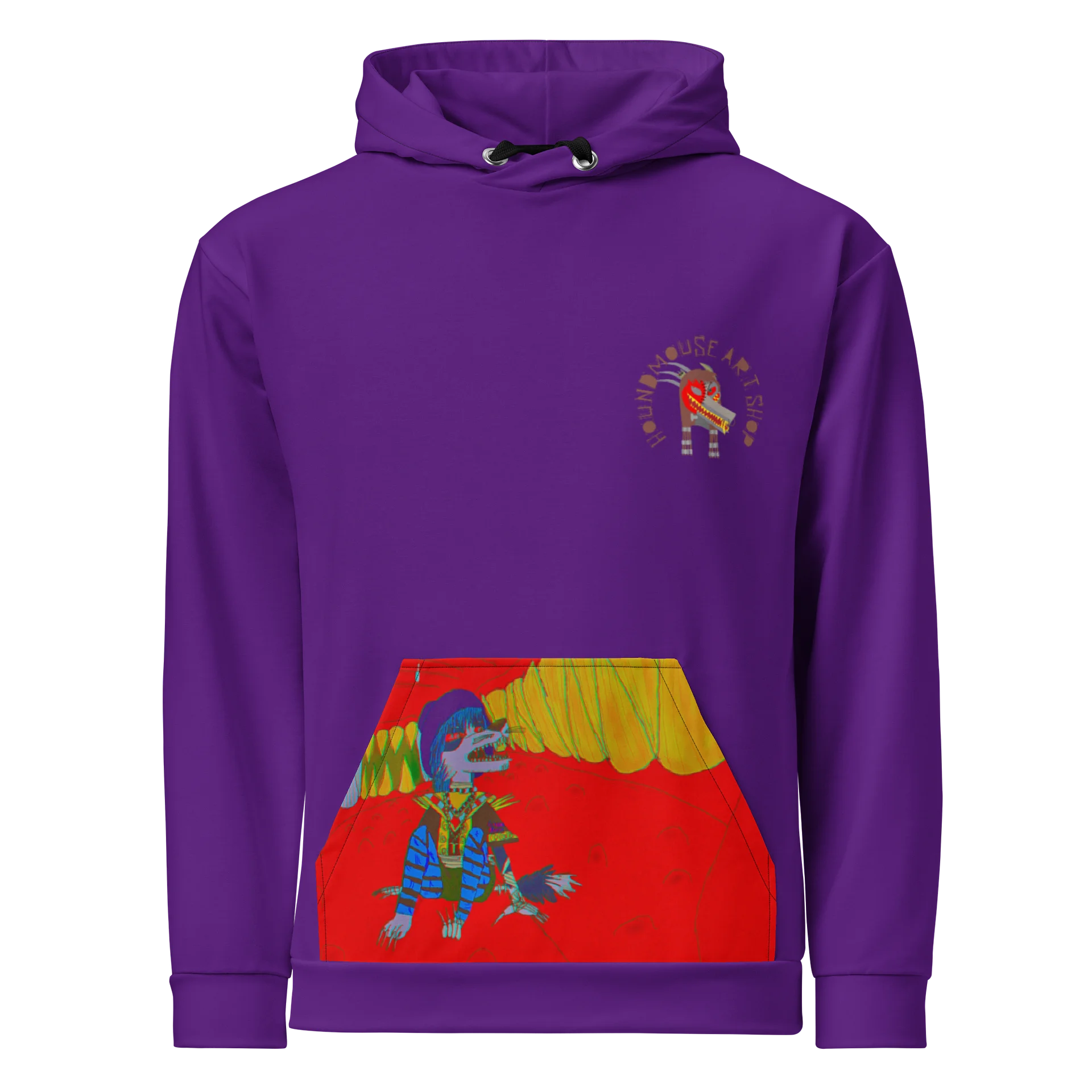 Khaled in the jaws of Maceo Hoodie product image (1)