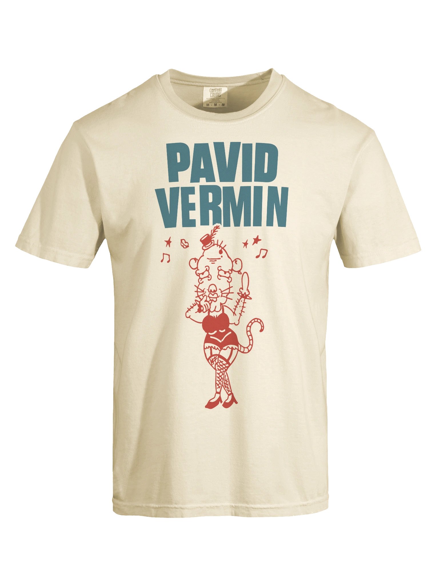 Pavid Pavid Vermin Showgirl Shirt | obscurestvinyl