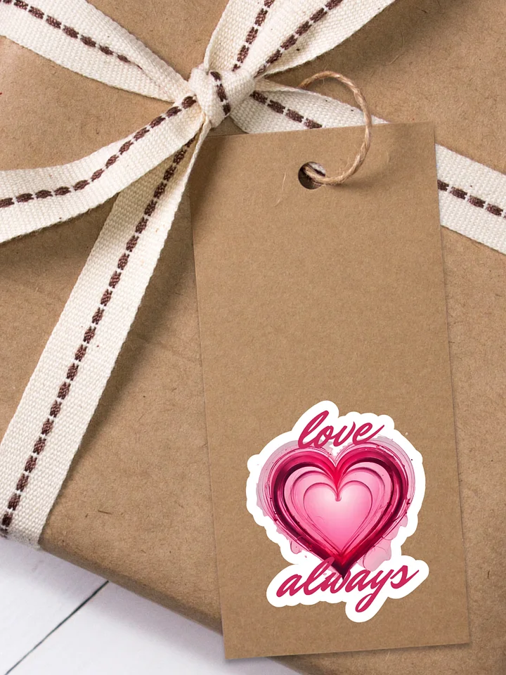 Love Always Valentine Sticker product image (1)