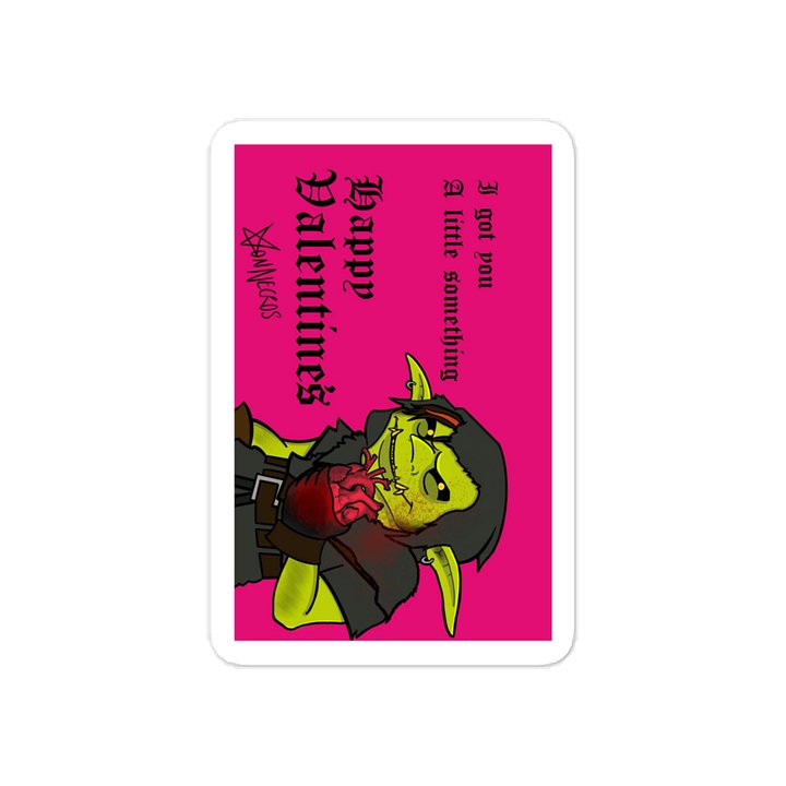 Valentine's 26 Vinyl Sticker product image (2)