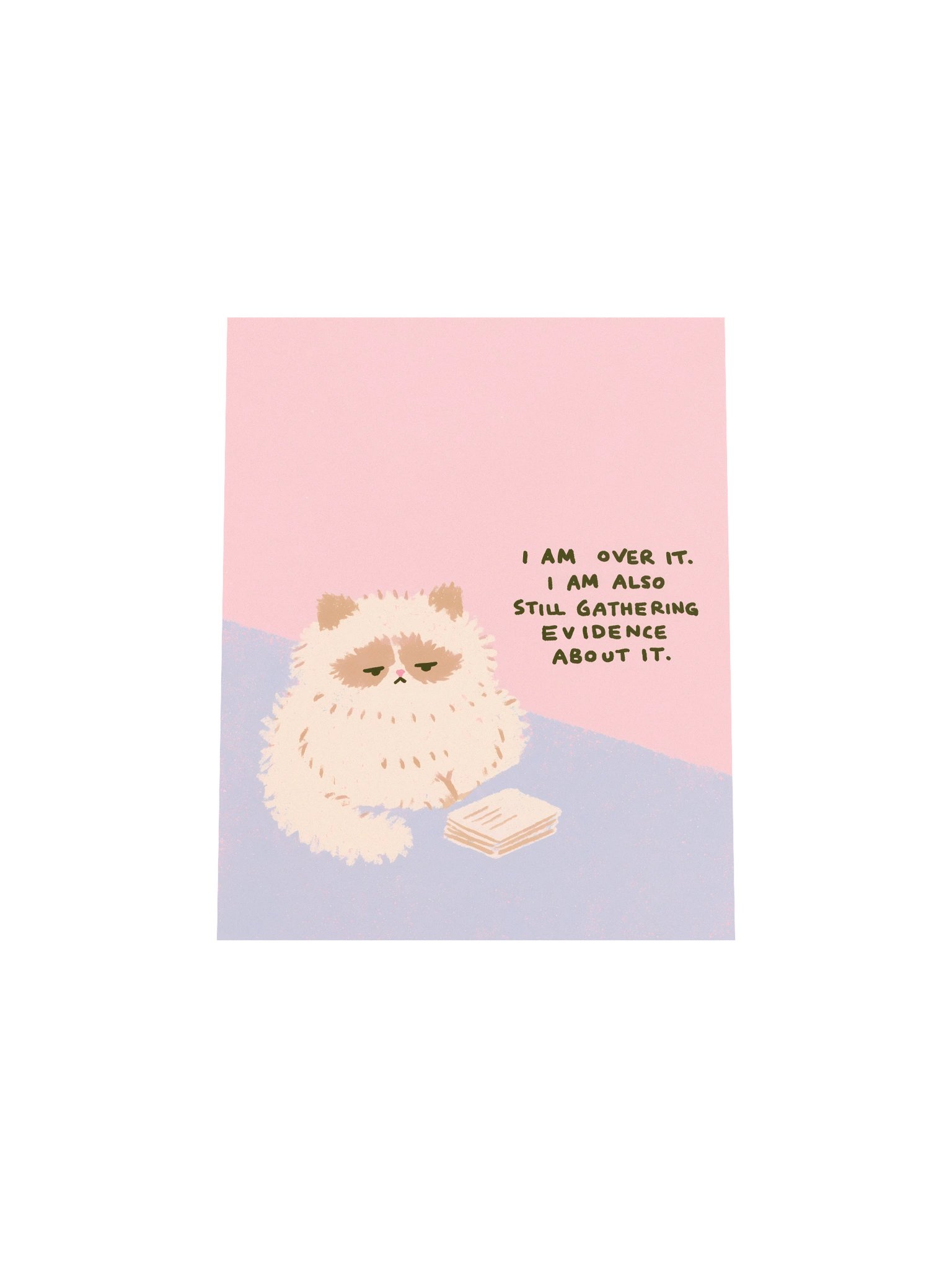 I’m Over It Cat Poster product image (16)
