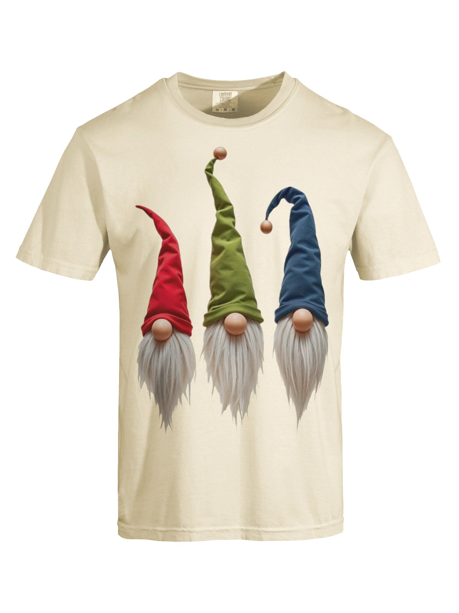 Colorful Gnome Beard Trio Tee product image (37)