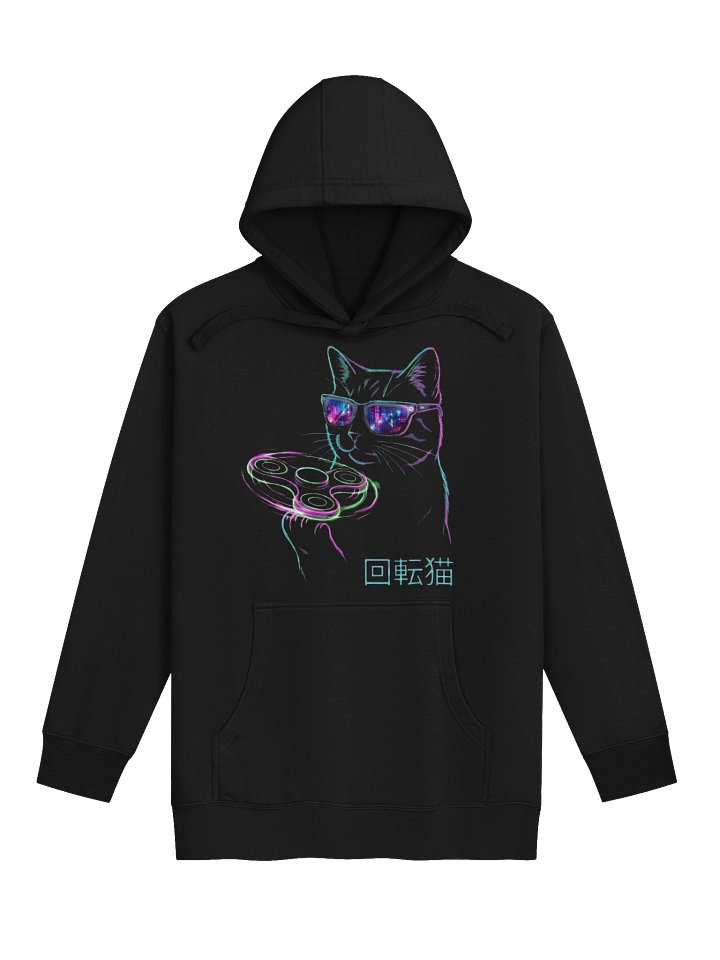 "Kaiten Neko" Signature Neon Hoodie product image (1)