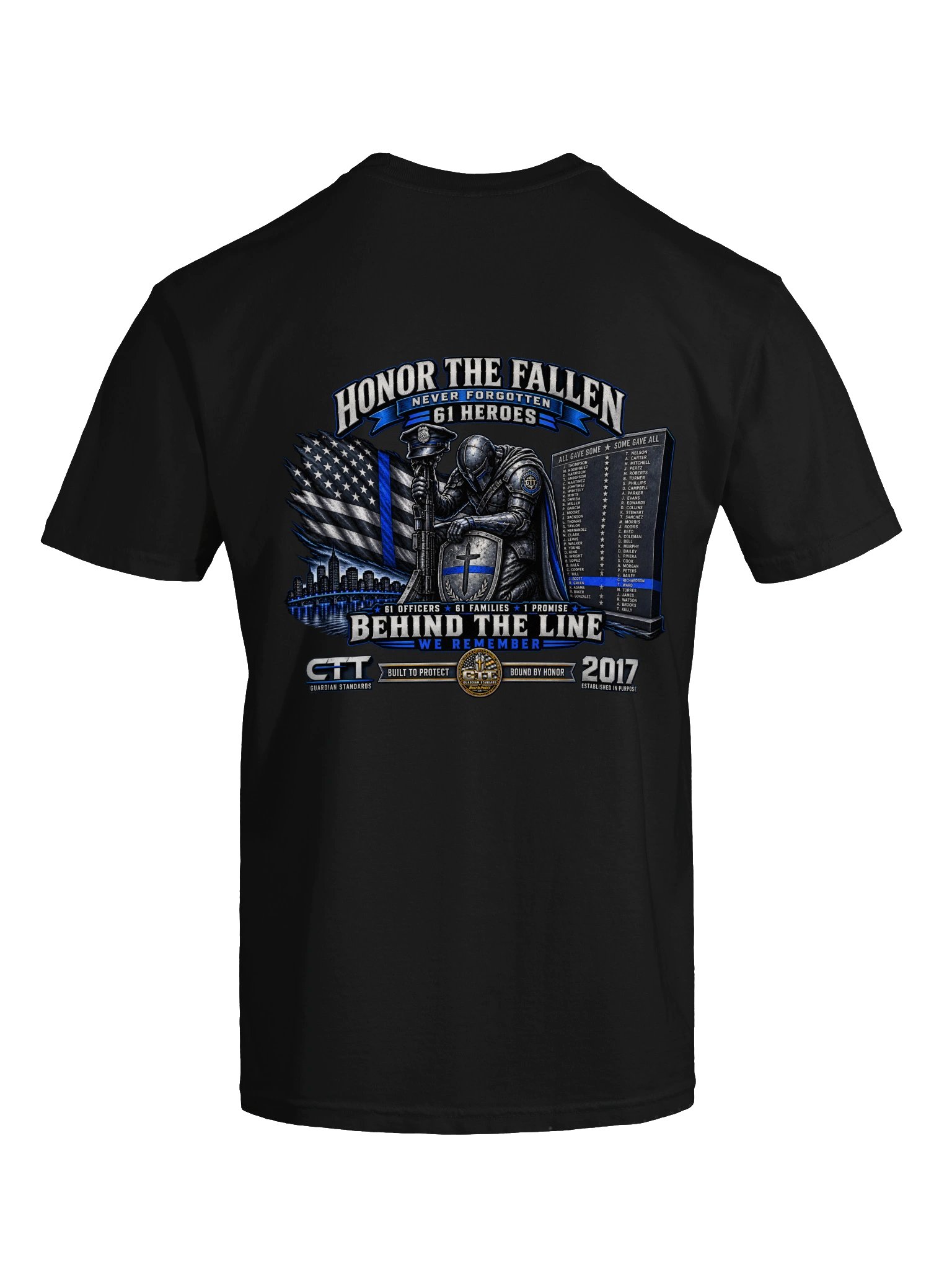 Behind the Line - Fallen Heroes Memorial Tee product image (41)