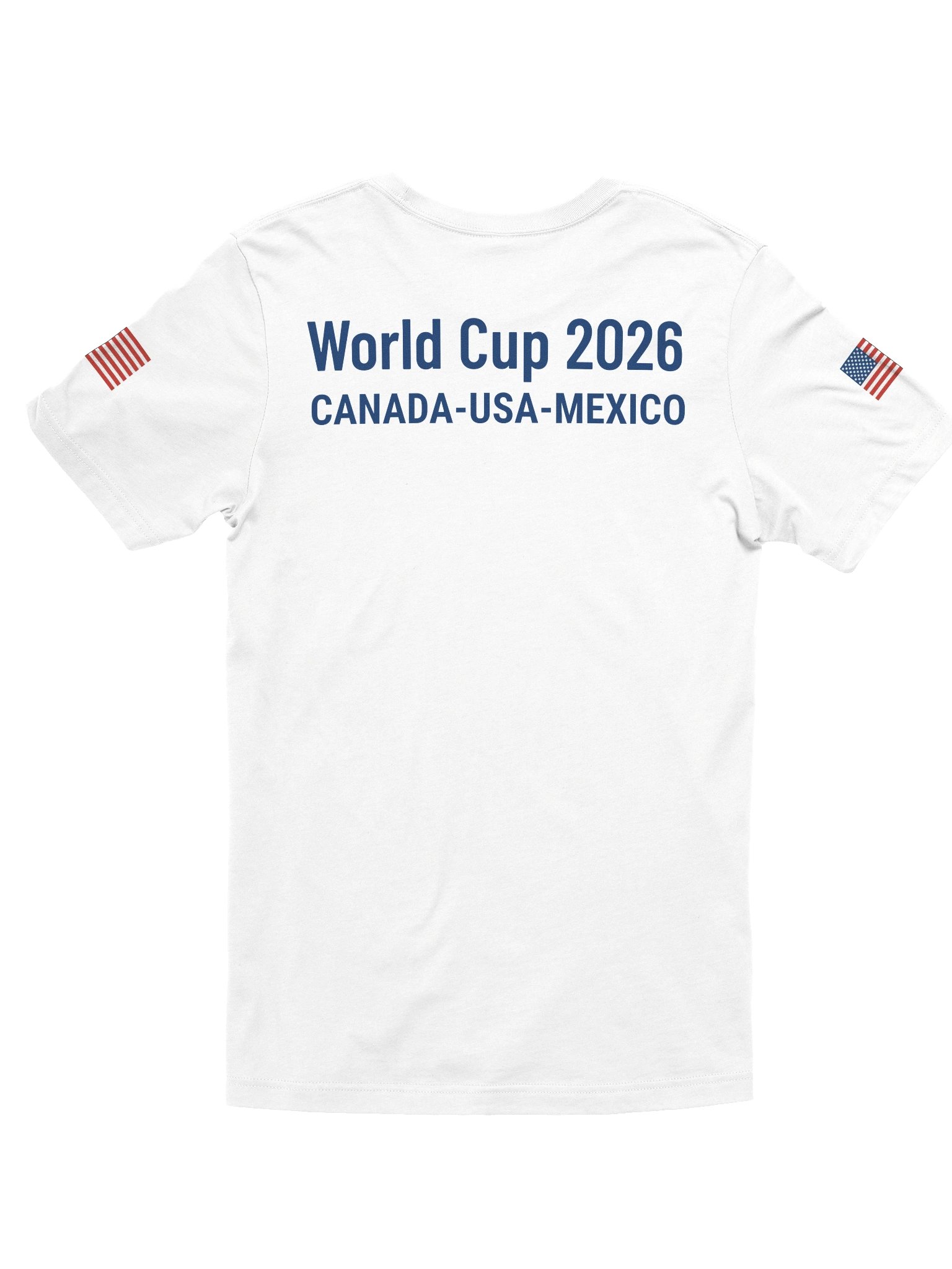 Official USA 2026 World Cup Home Tee- USMNT "North American Host" Fan Kit - USA 2026 World Cup Flag Unisex T-Shirt product image (12)