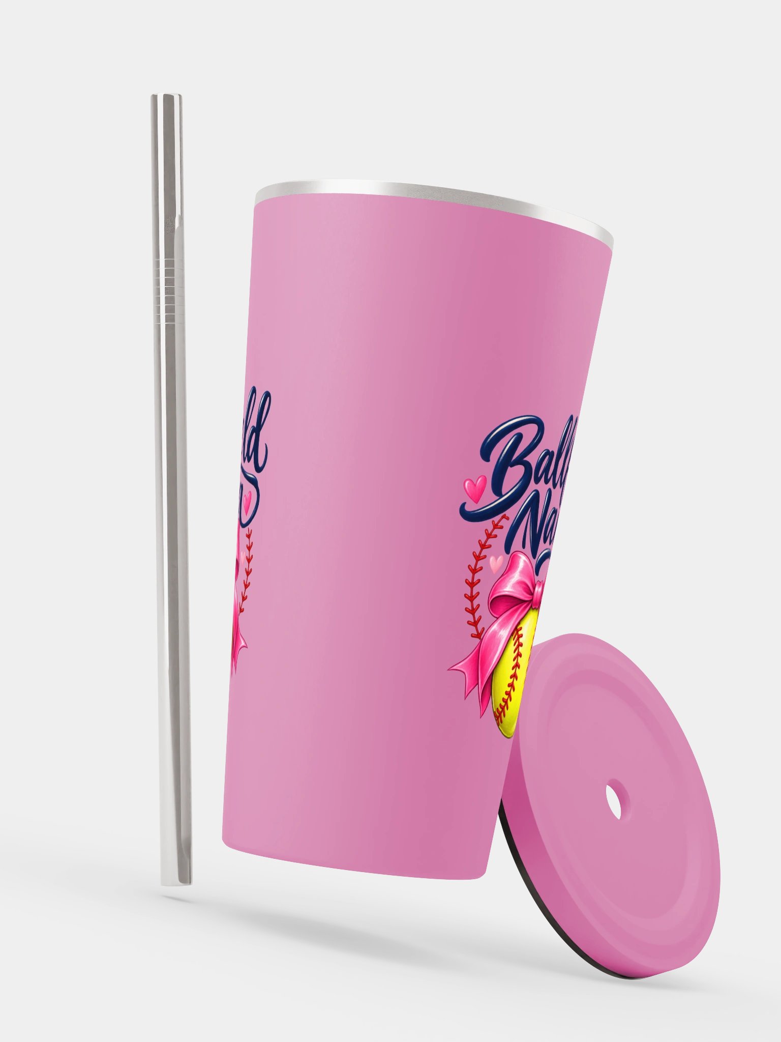 Ballfield Nana Tumbler | Insulated Cup with Straw product image (6)