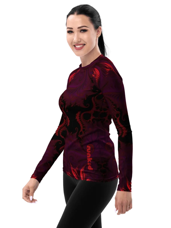 Fractal women's long-sleeved shirt - Mercurial Marrow product image (3)