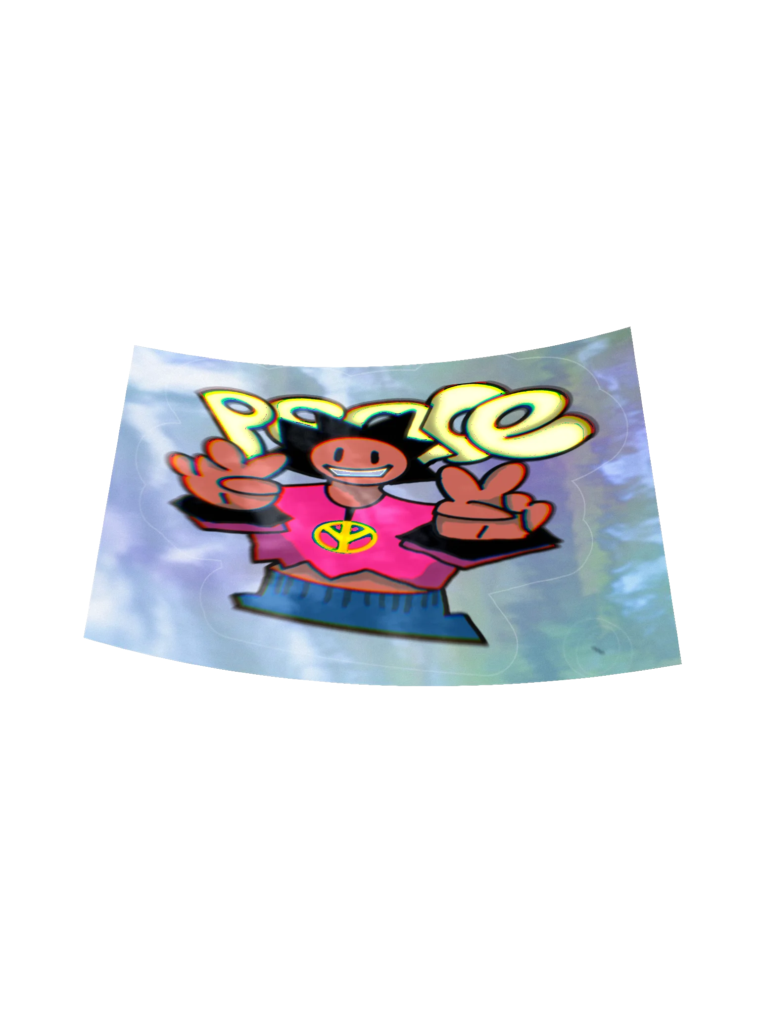WRLD P34C3 Holo-Sticker product image (11)
