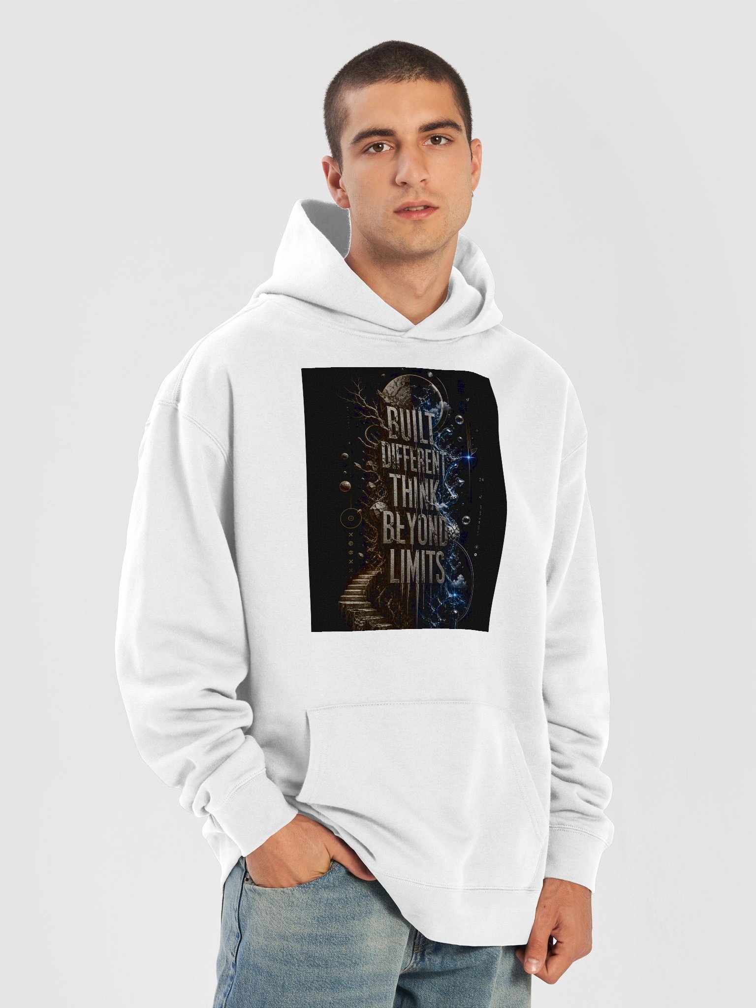 Built Different Oversized Hoodie product image (7)