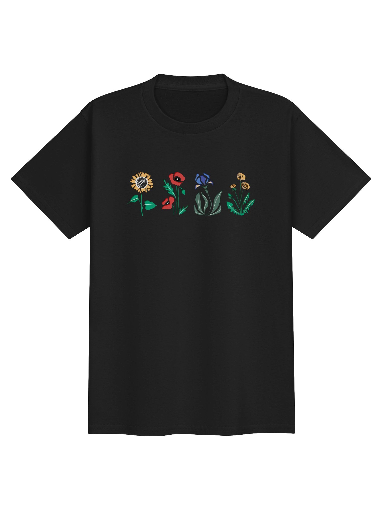 KIDS FLOWERS T-SHIRT product image (1)