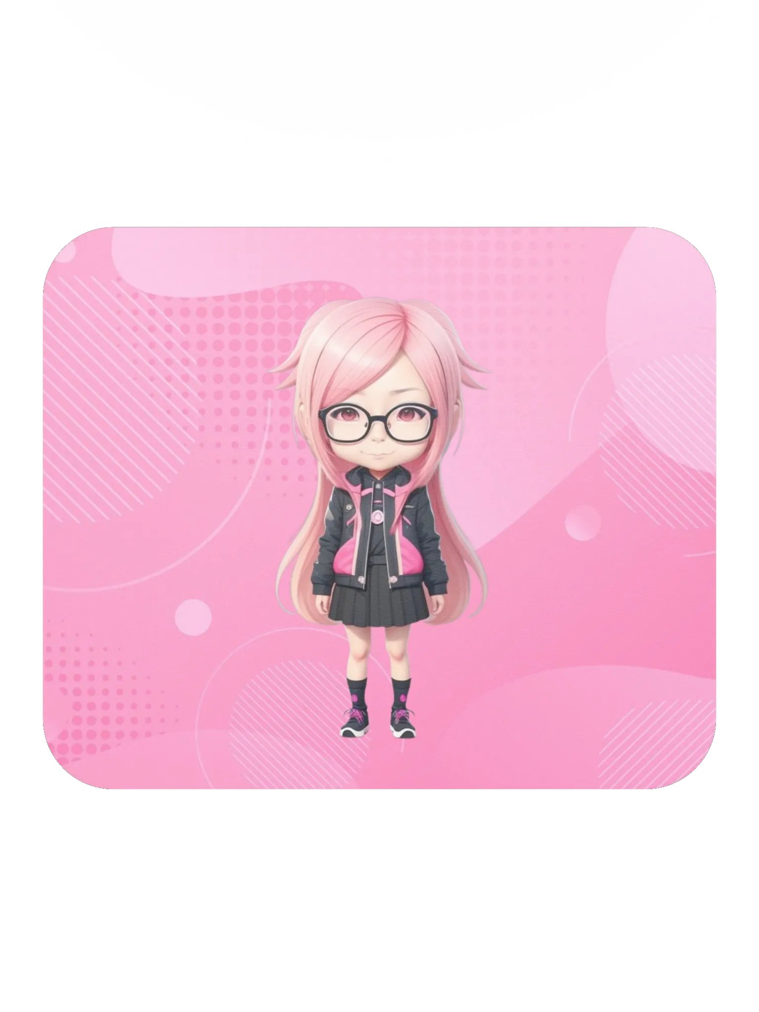 (PINK CHIBI) K Classic Mouse Pad product image (2)