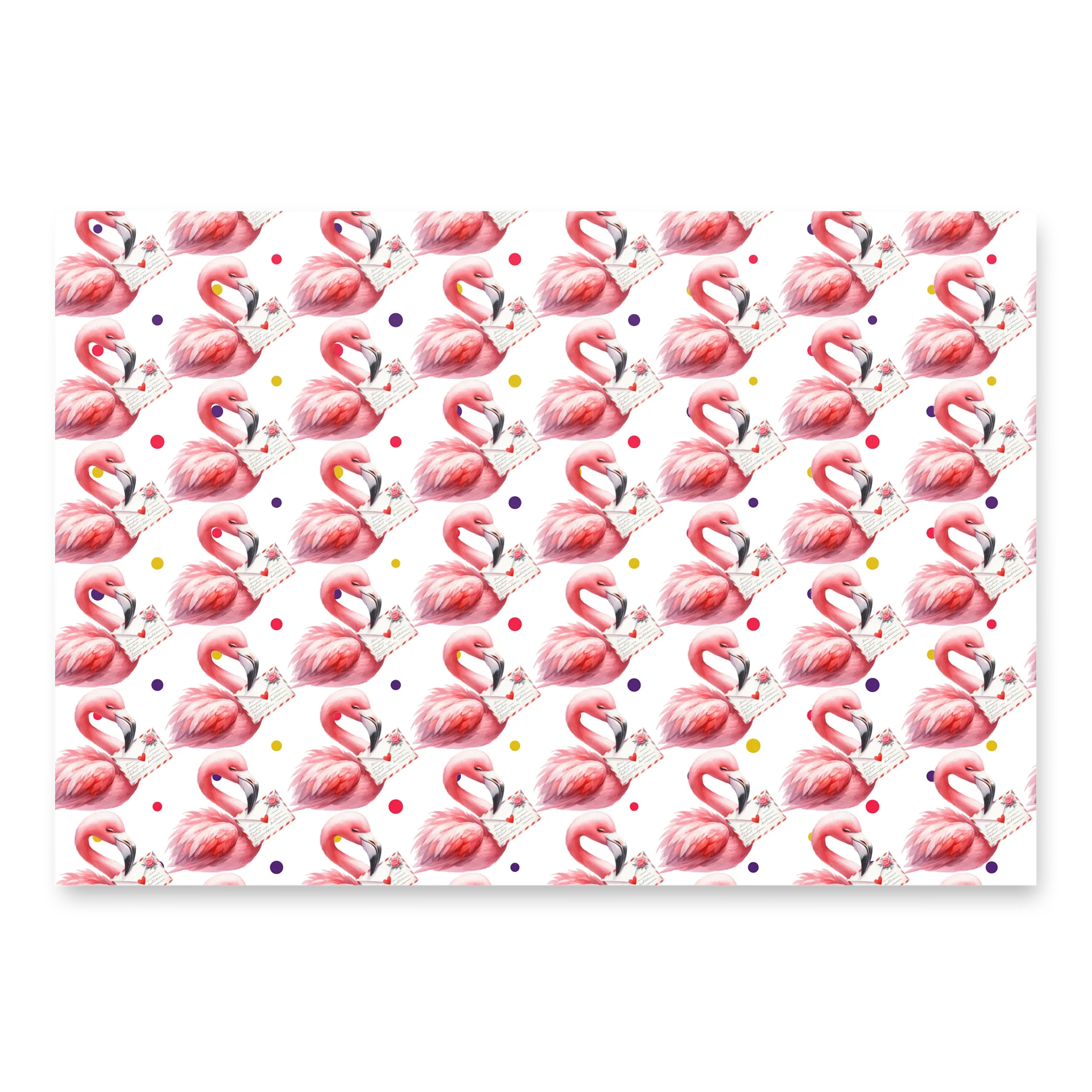 Flamingo Pattern Wrapping Paper Sheets (3) product image (5)