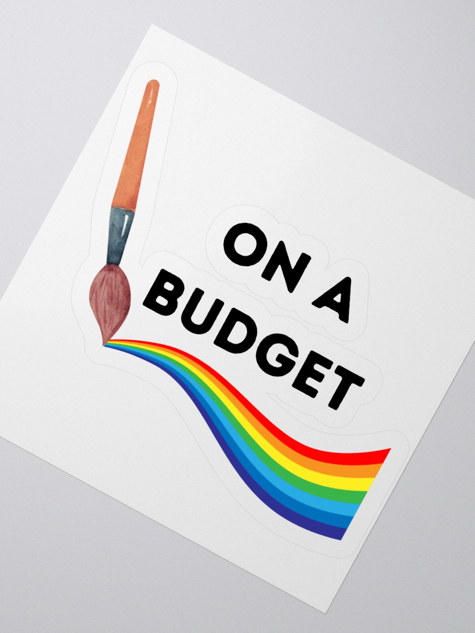On a Budget Sticker product image (5)