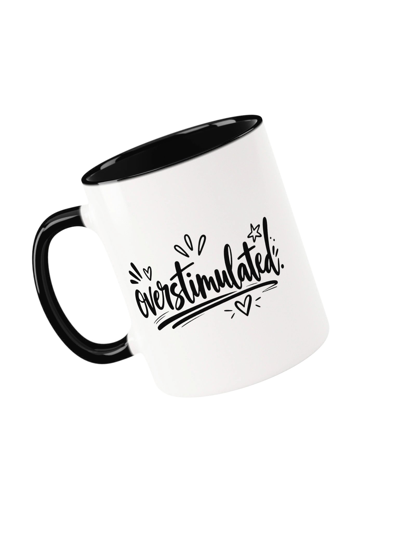 Overstimulated Ceramic Mug product image (4)