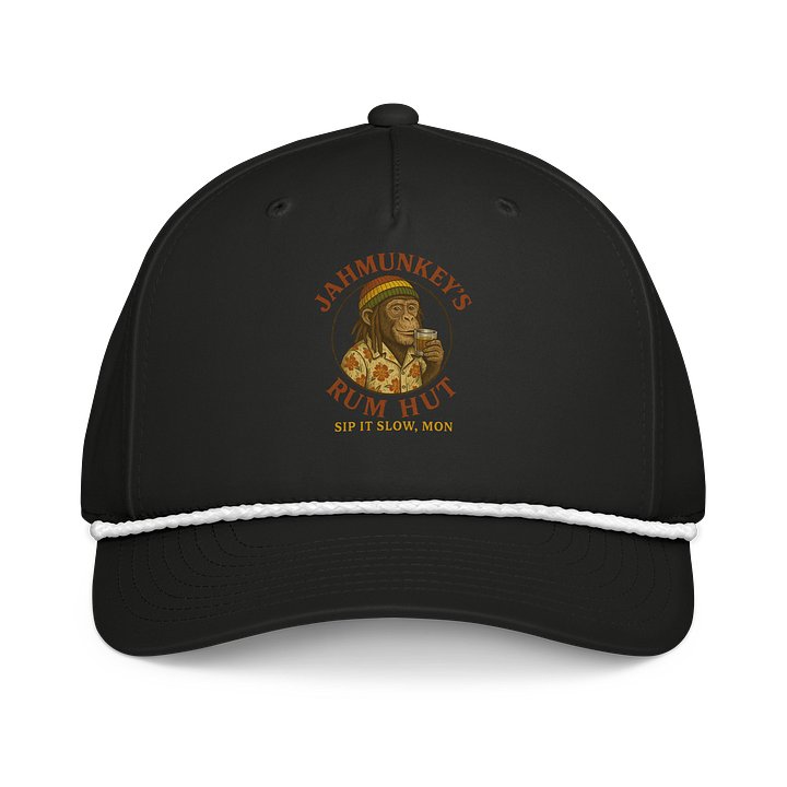 Jahmunkey's Rum Hut Logo Hat product image (1)