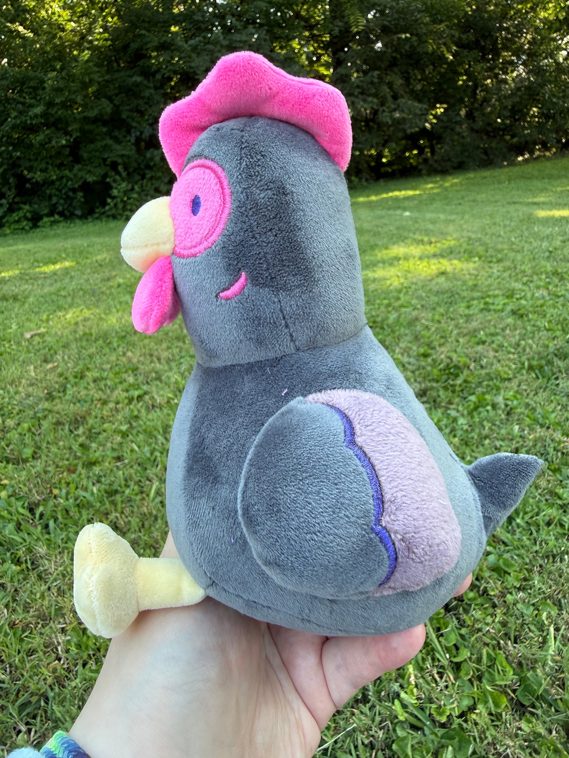 Goth Chicken BORB Plush (Pre-Order) product image (3)
