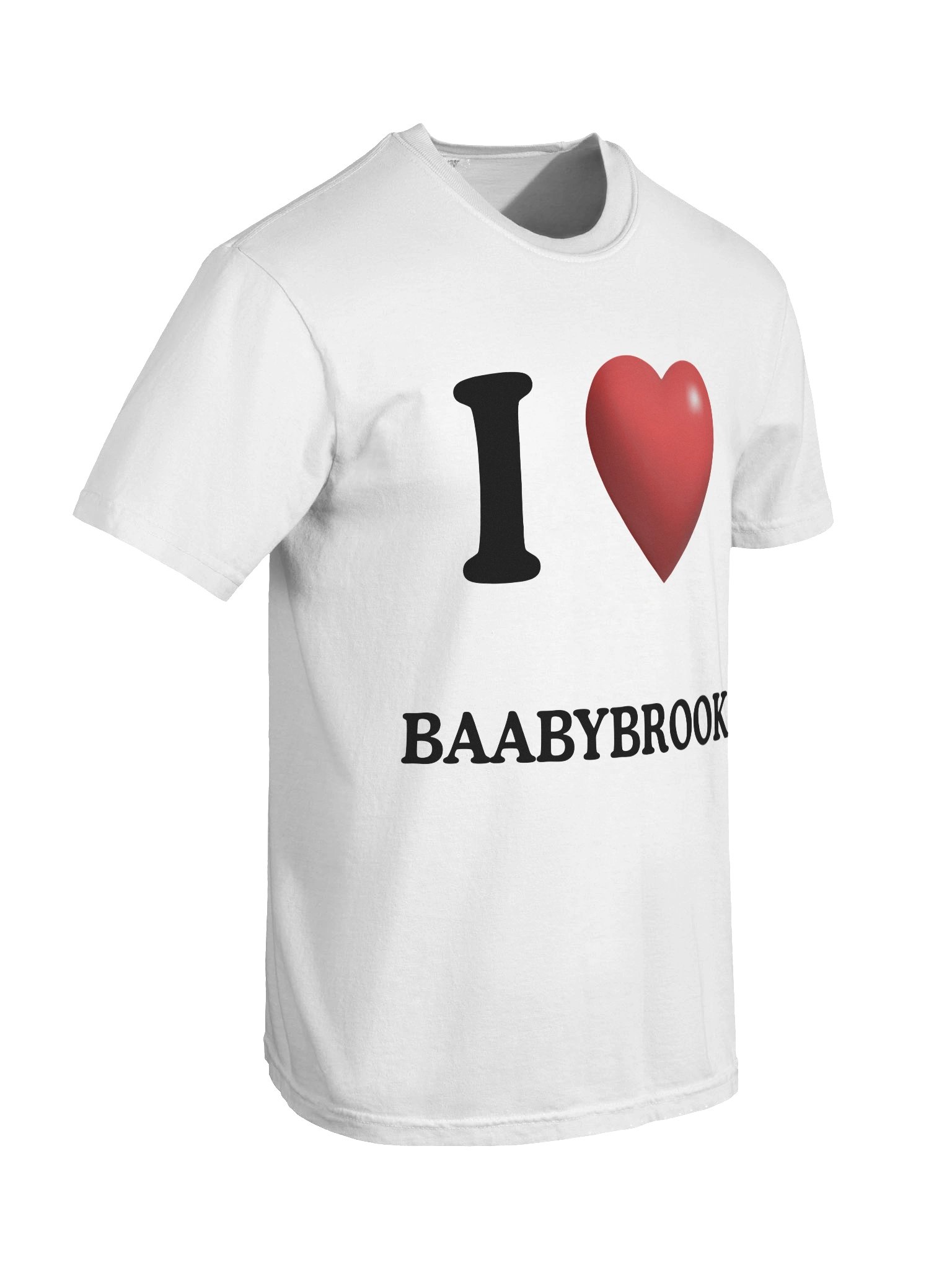 love me - white tee product image (8)