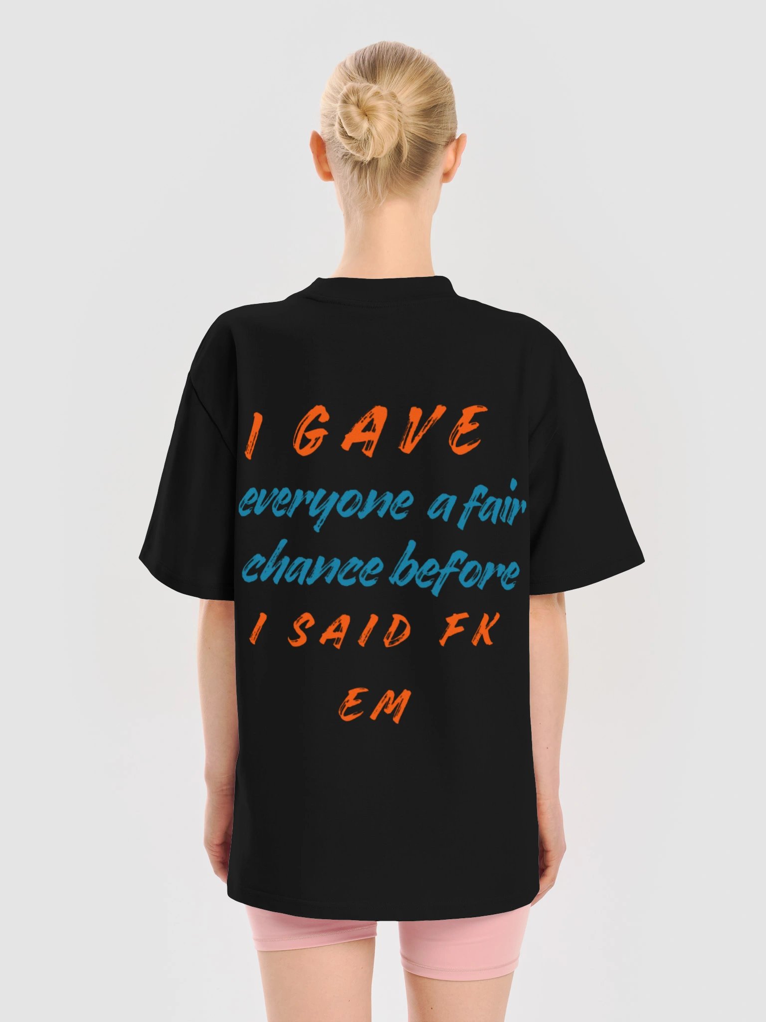 Zolvandor "Fair Chance" Viral Streetwear T-shirt product image (2)