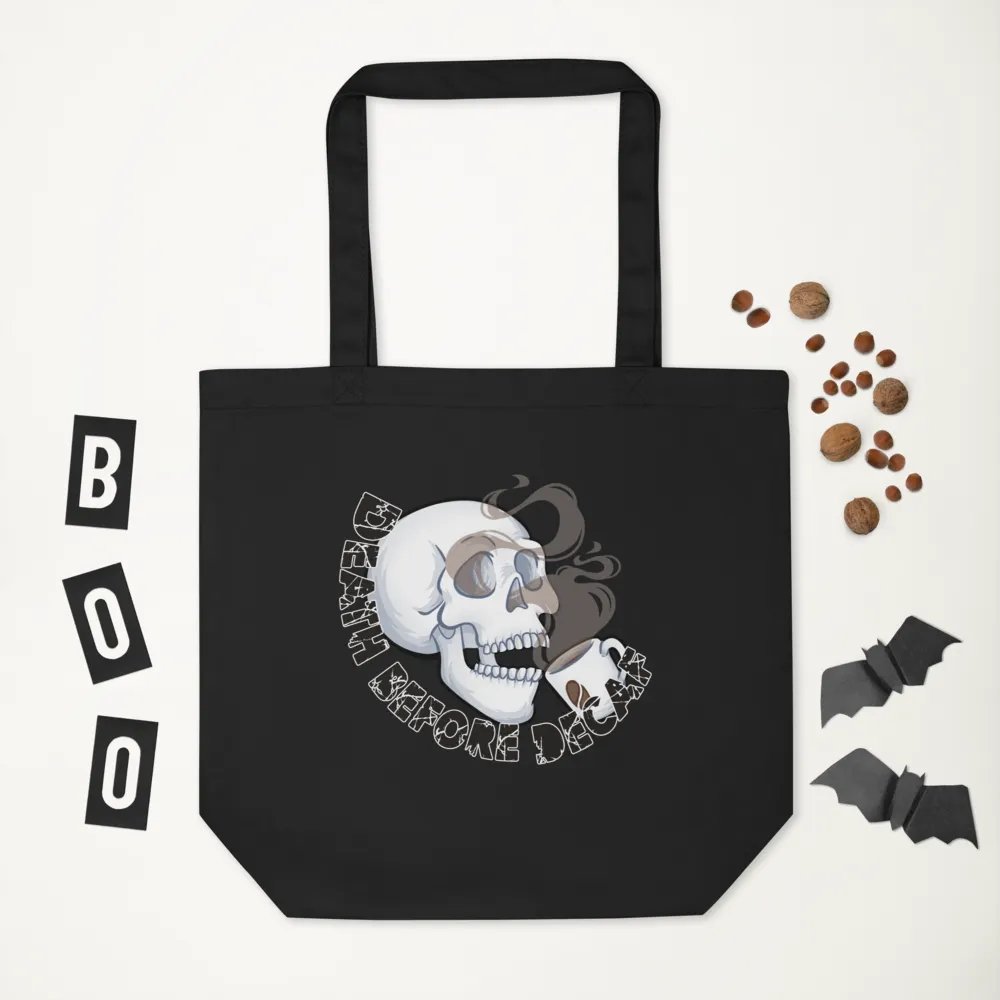 Death Before Decaf Tote Bag product image (2)