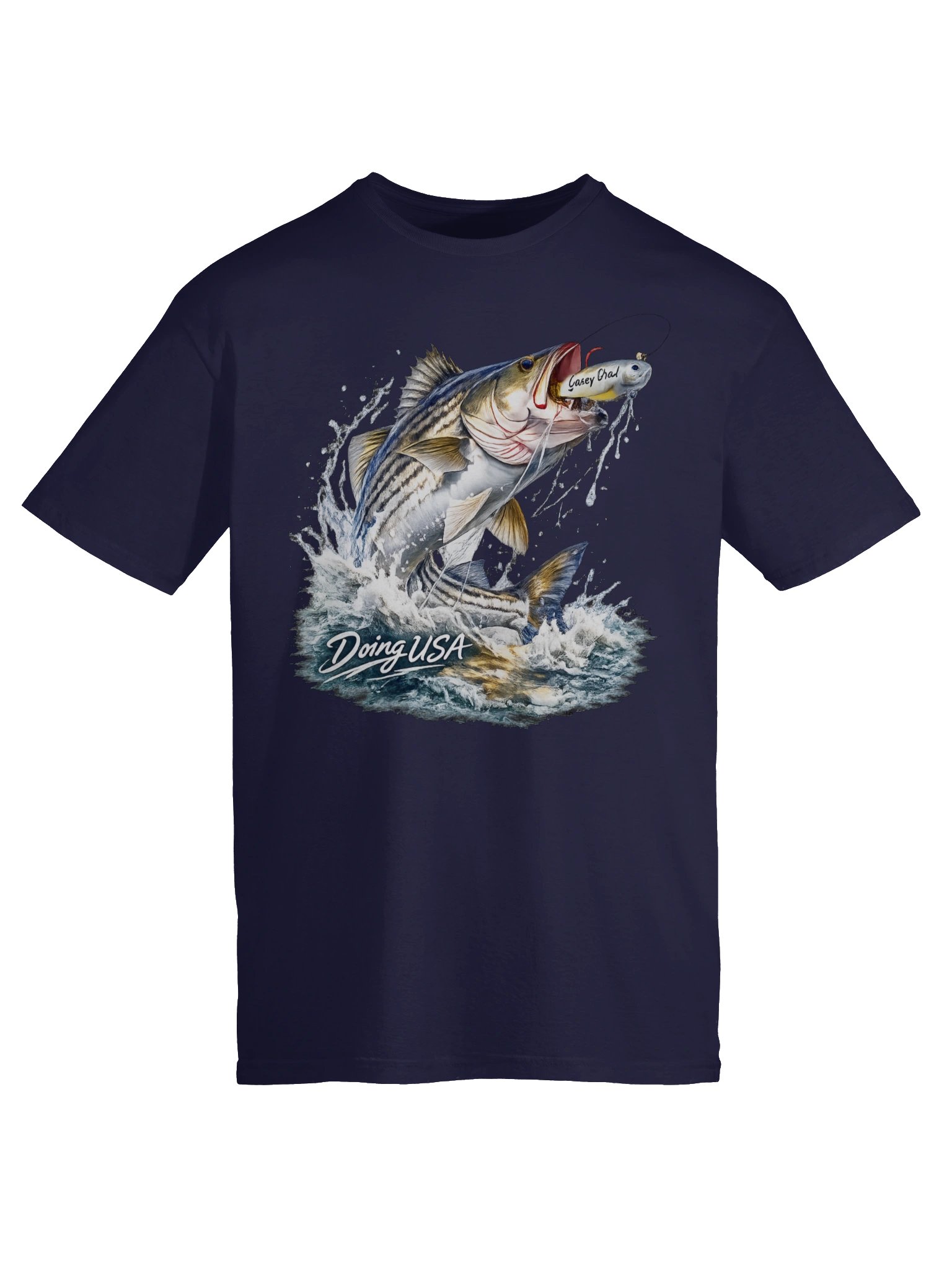 Doing USA Striper Smash Tee – Lake Texoma Edition - Front Design product image (8)