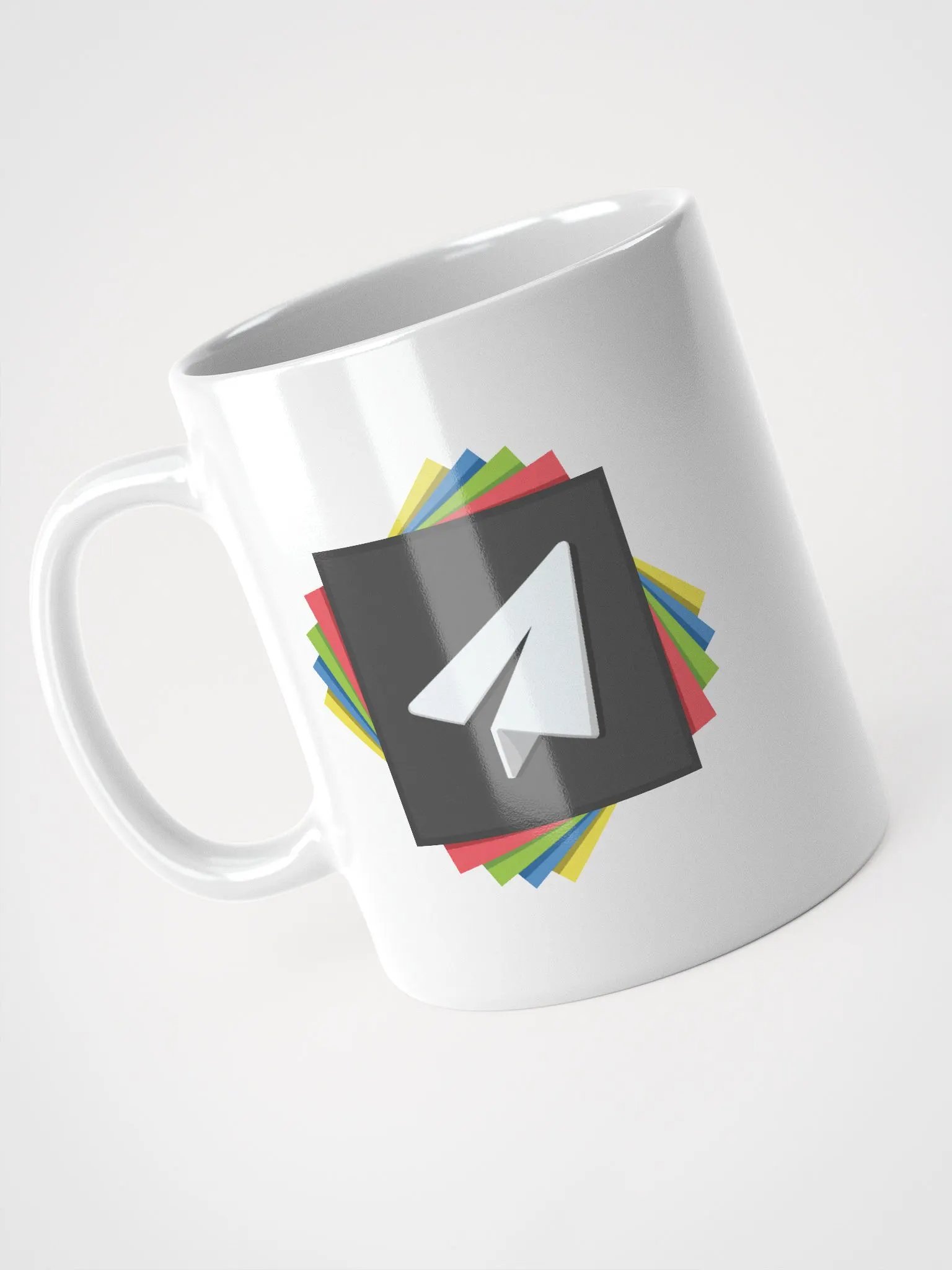 White Logo Mug product image (3)