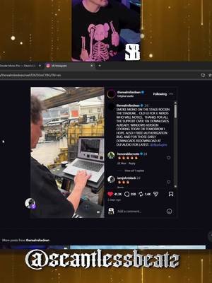 Mike Dean made a FREE Synth Plugin Check this out. #smokemono  #mikedean  #scantless  #scantlessbeatz 