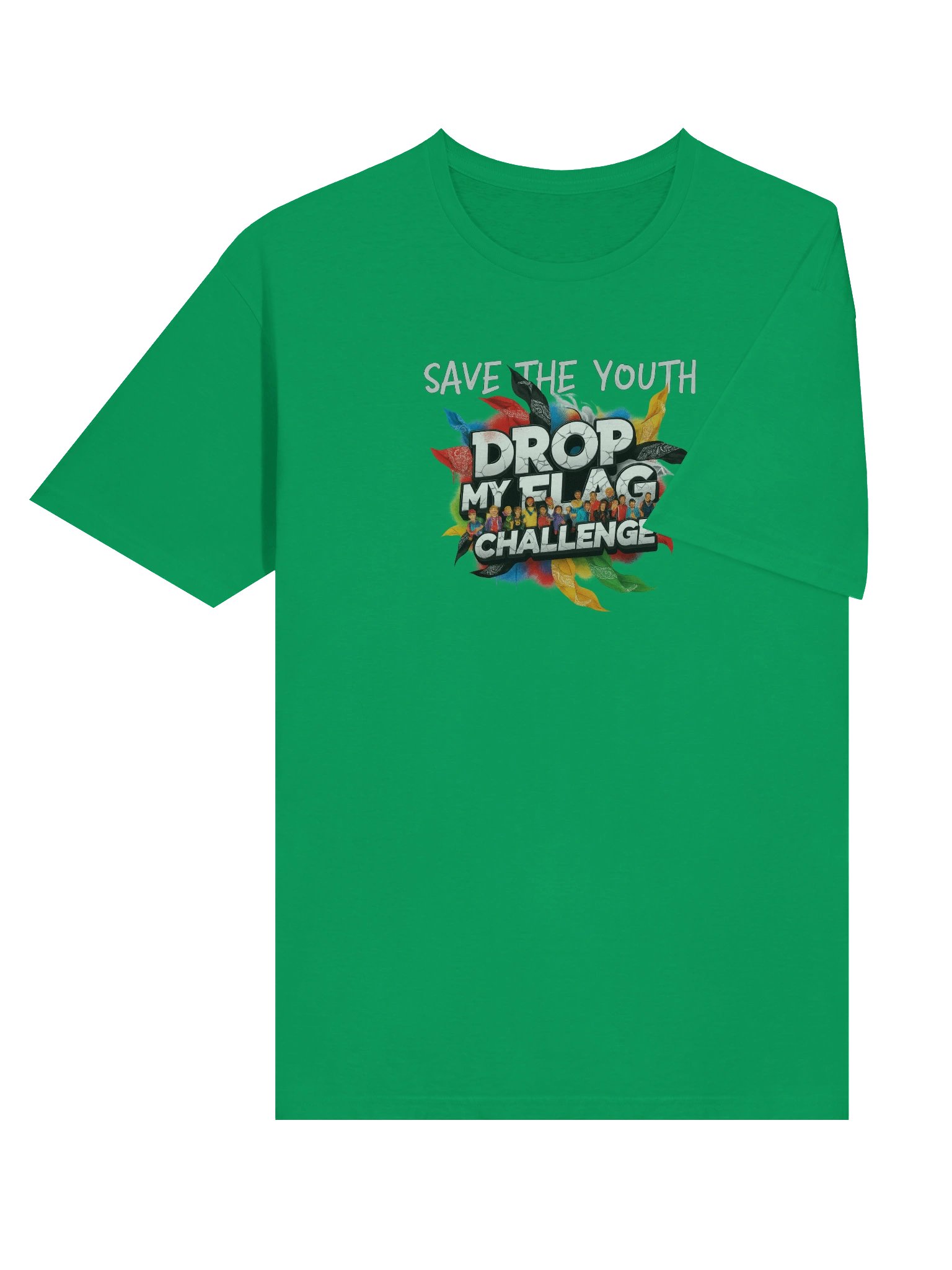 Green Drop My Flag Tee product image (6)
