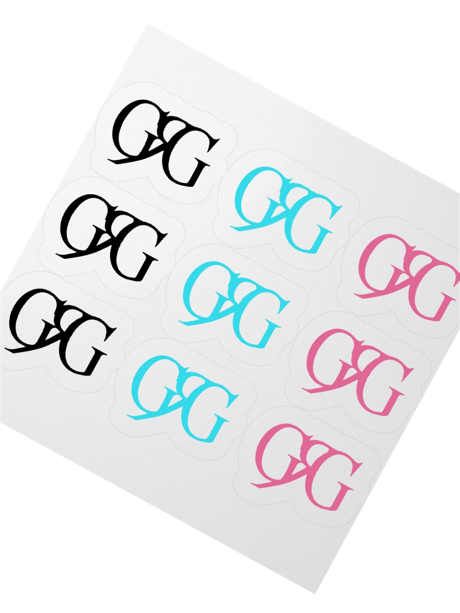 GRG Lettering Kiss Cut Stickers product image (5)