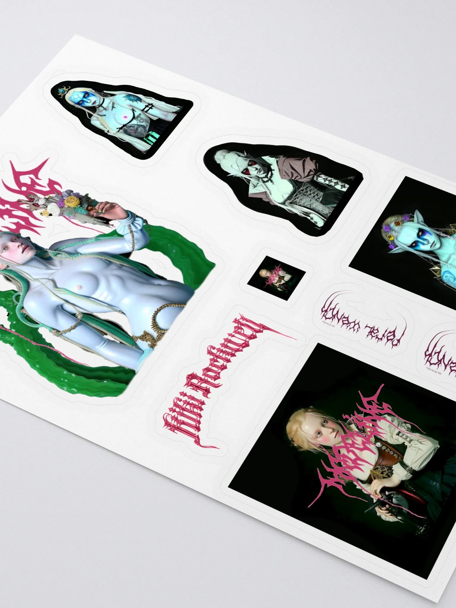 'Madeline' Sea Nymph Stickers product image (3)