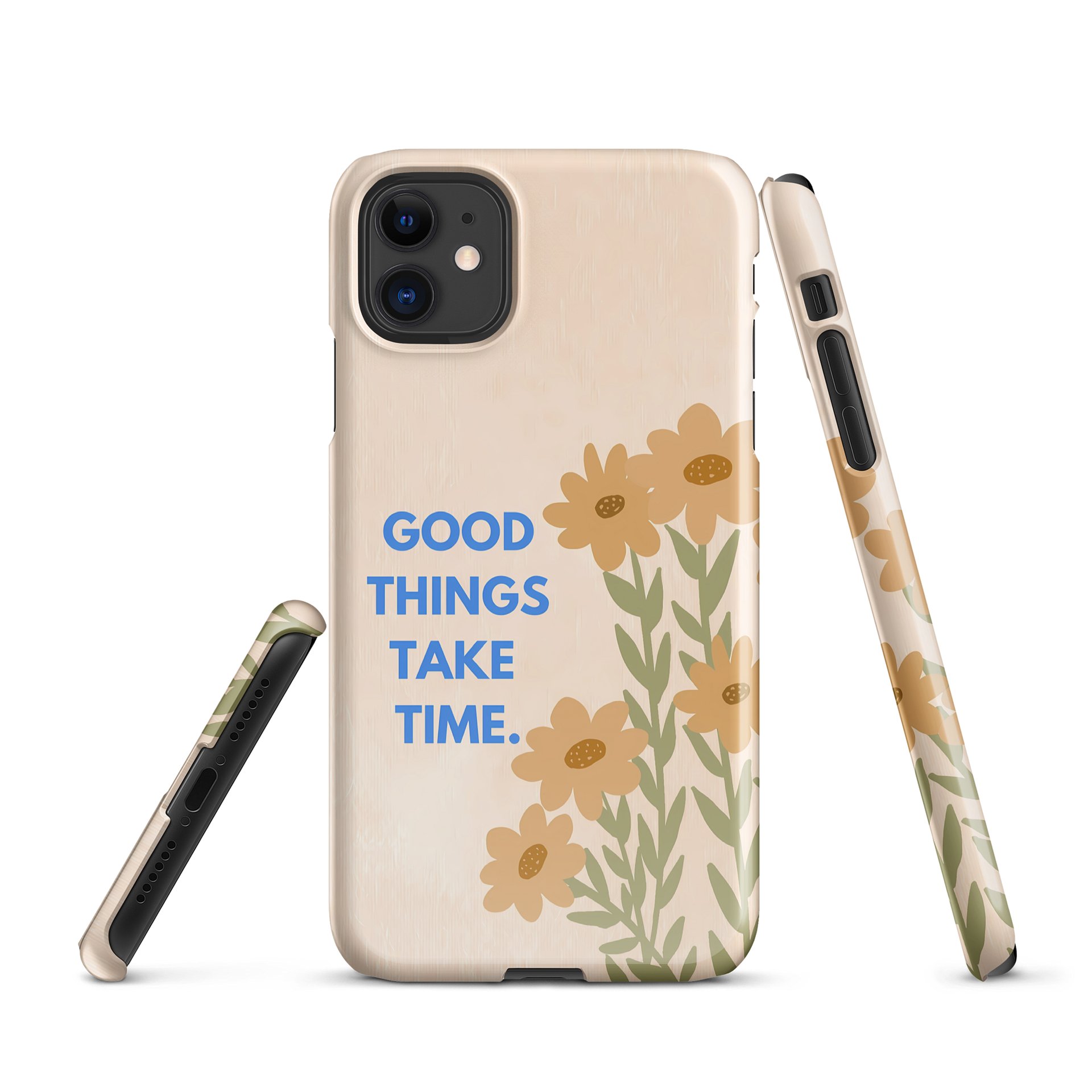 Good Things Take Time iPhone® Case product image (1)