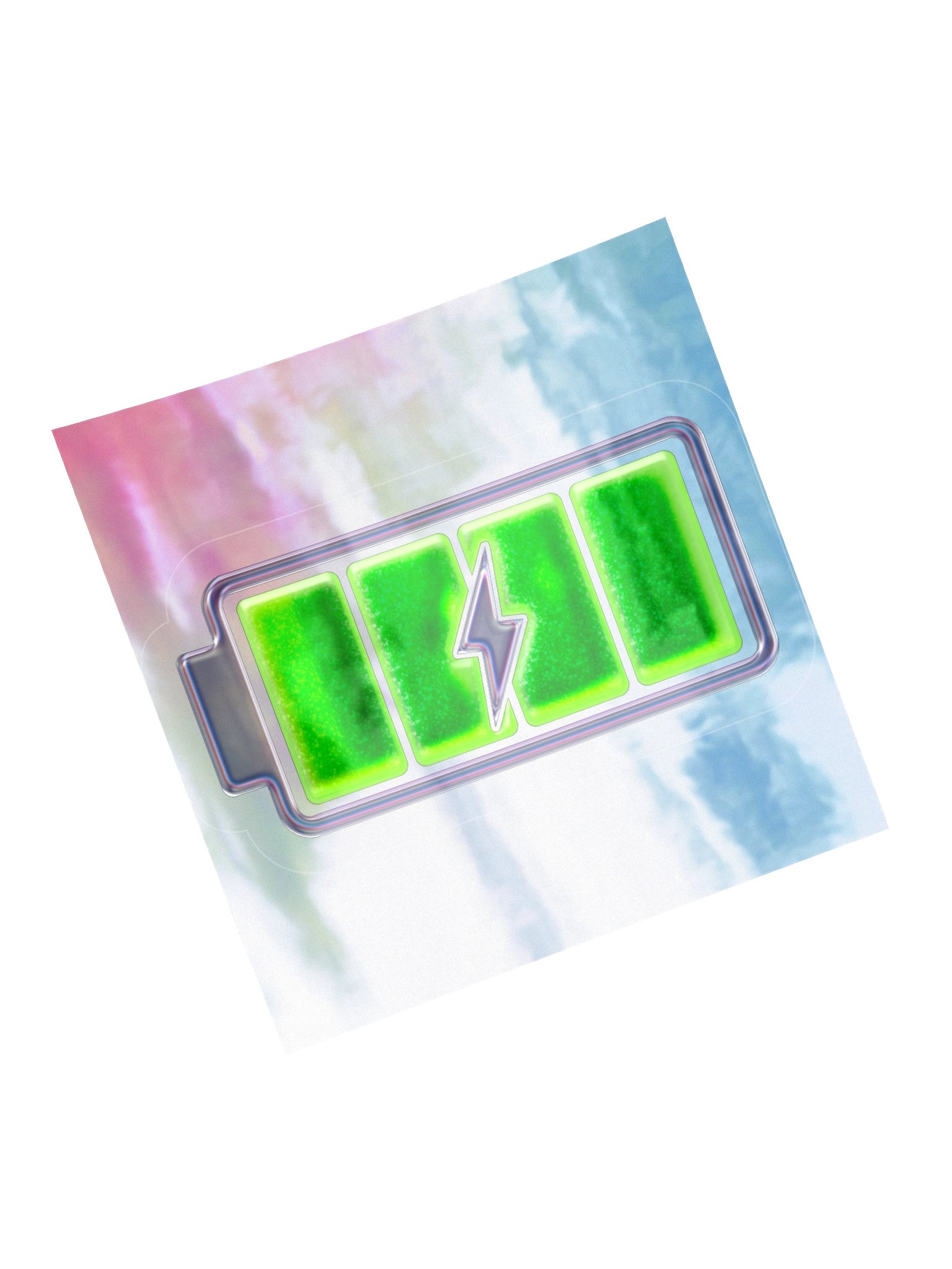 Battery Charge Green (Sticker) product image (13)
